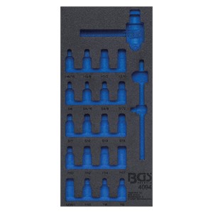 BGS Uložak za radionička kolica 1 /3 | prazan | za BGS 4094