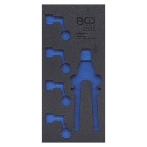 BGS Uložak za radionička kolica 1 /3 | prazan | za BGS 9533
