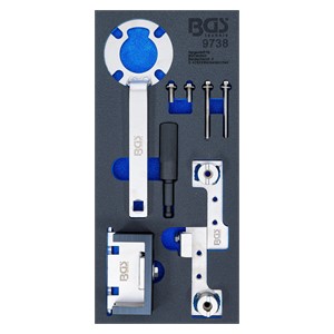 BGS Uložak za radionička kolica 1 /3: set alata za podešavanje motora | za Ford 2.5, Volvo 1.6 - 2.5 & 2.4D