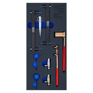 BGS Uložak za radionička kolica 1 /3: set alata za podešavanje motora | za Land Rover, Jaguar V8