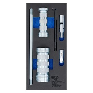 BGS Uložak za radionička kolica 1 /3: Set izvlakača injektora | za kamione