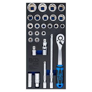 BGS Uložak za radionička kolica 1 /3: set umetnih ključeva | 27-dijelni