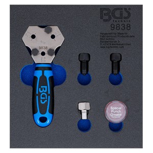 BGS Uložak za radionička kolica 1 /6: alat za savijanje | DIN | 4,75 /5 /6 mm