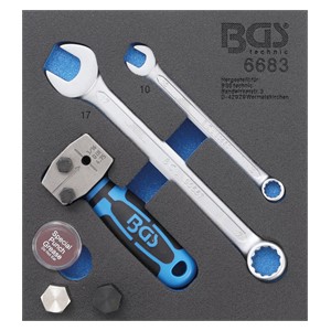 BGS Uložak za radionička kolica 1 /6: alat za savijanje | DIN 4,75 mm (3 /16)