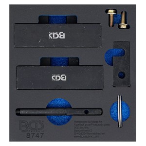 BGS Uložak za radionička kolica 1 /6: set alata za podešavanje motora | za BMW M42, M50