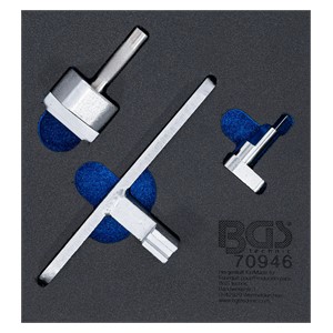 BGS Uložak za radionička kolica 1 /6: set alata za podešavanje motora | za Land Rover, Jaguar 3.0, 5.0L Diesel