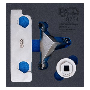 BGS Uložak za radionička kolica 1 /6: set alata za podešavanje motora | za Opel, Saab, Buick, Cadillac, Chevrolet 2,8L /3,6L V6