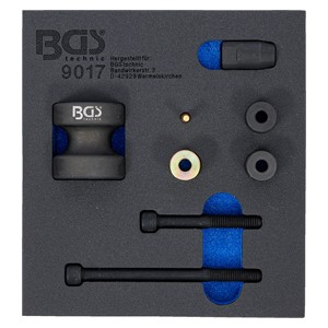 BGS Uložak za radionička kolica 1 /6: set za demontažu mlaznica injektora | za BMW, direktno ubrizgavanje benzina