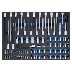 Uložak za radionička kolica 3 /3: bitovi i umetci za bitove | 104-dijelni