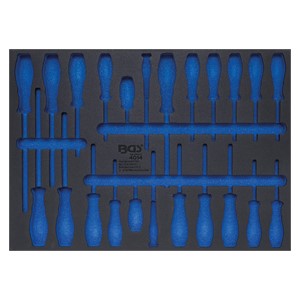 BGS Uložak za radionička kolica 3 /3 | prazan | za BGS 4014