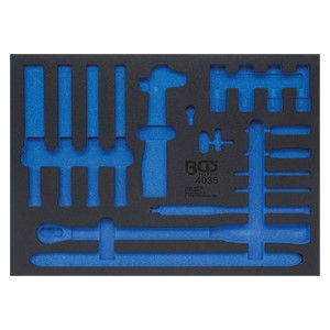 BGS Uložak za radionička kolica 3 /3 | prazan | za BGS 4035