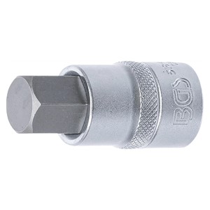 BGS Umetak za bit | 12,5 mm (1 /2) | unutarnji šesterokut 17 mm