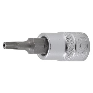 BGS Umetak za bit | 6,3 mm (1 /4) | T-profil (za Torx) s provrtom T15