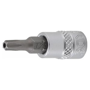 BGS Umetak za bit | 6,3 mm (1 /4) | T-profil (za Torx) s provrtom T25