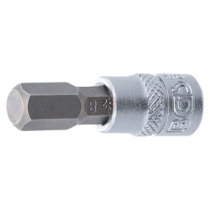 BGS Umetak za bit | 6,3 mm (1 /4) | unutarnji šesterokut 8 mm