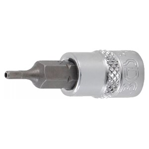 BGS Umetak za bit | 6,3 mm (1 /4) | unutarnji šesterokut s provrtom 2 mm
