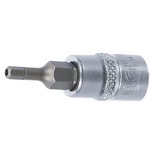 BGS Umetak za bit | 6,3 mm (1 /4) | unutarnji šesterokut s provrtom 3 mm
