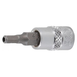 BGS Umetak za bit | 6,3 mm (1 /4) | unutarnji šesterokut s provrtom 4 mm