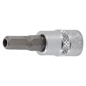 BGS Umetak za bit | 6,3 mm (1 /4) | unutarnji šesterokut s provrtom 5 mm