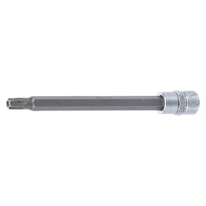 BGS Umetak za bit | duljina 100 mm | 6,3 mm (1 /4) | T-profil (za Torx) s provrtom T30
