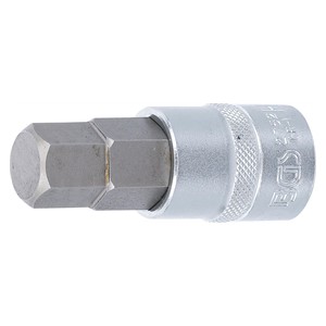 BGS Umetak za bit | unutarnji četverokutni pogon 12,5 mm (1 /2) | unutarnji šesterokut 11 /16
