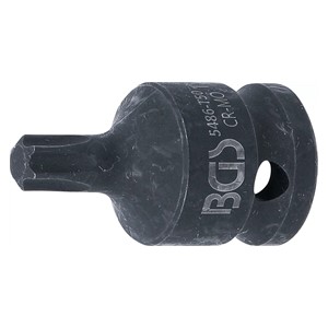 BGS Umetak za teretni bit | duljina 42 mm | 12,5 mm (1 /2) | T-profil (za Torx) T50