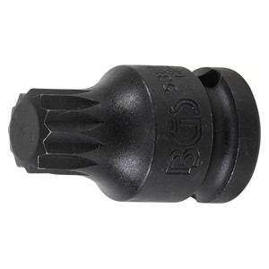 BGS Umetak za teretni bit | duljina 43 mm | 12,5 mm (1 /2) | unutarnje ozubljenje (za XZN) M16