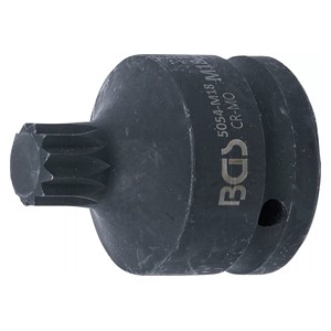 BGS Umetak za teretni bit | duljina 55 mm | 20 mm (3 /4) | unutarnje ozubljenje (za XZN) M18