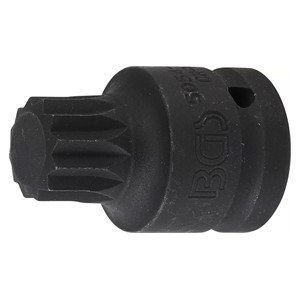 BGS Umetak za teretni bit | duljina 55 mm | 20 mm (3 /4) | unutarnje ozubljenje (za XZN) M24