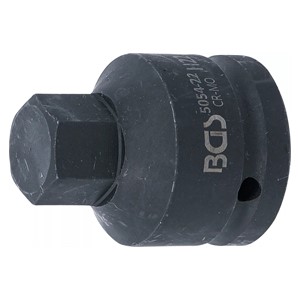 BGS Umetak za teretni bit | duljina 55 mm | 20 mm (3 /4) | unutarnji šesterokut 22 mm