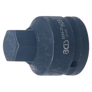BGS Umetak za teretni bit | duljina 55 mm | 20 mm (3 /4) | unutarnji šesterokut 23 mm