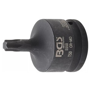 BGS Umetak za teretni bit | duljina 60 mm | 20 mm (3 /4) | T-profil (za Torx) T50