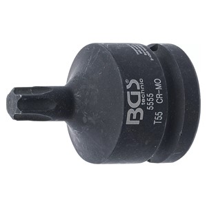 BGS Umetak za teretni bit | duljina 60 mm | 20 mm (3 /4) | T-profil (za Torx) T55