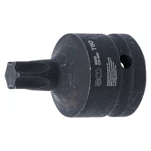 BGS Umetak za teretni bit | duljina 60 mm | 20 mm (3 /4) | T-profil (za Torx) T60