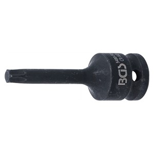BGS Umetak za teretni bit | duljina 75 mm | 12,5 mm (1 /2) | T-profil (za Torx) T45