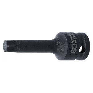 BGS Umetak za teretni bit | duljina 75 mm | 12,5 mm (1 /2) | T-profil (za Torx) T55