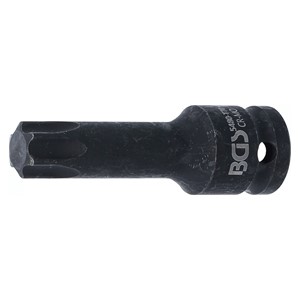 BGS Umetak za teretni bit | duljina 75 mm | 12,5 mm (1 /2) | T-profil (za Torx) T70