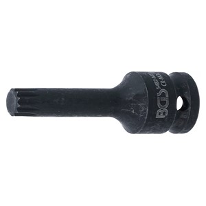 BGS Umetak za teretni bit | duljina 75 mm | 12,5 mm (1 /2) | unutarnje ozubljenje (za XZN) M12