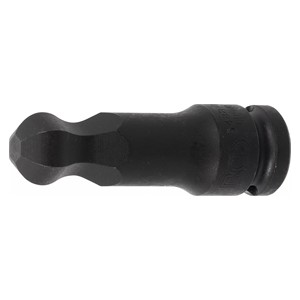 BGS Umetak za teretni bit | duljina 75 mm | 12,5 mm (1 /2) | unutarnji šesterokut s kuglastom glavom 17 mm