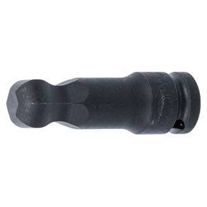 BGS Umetak za teretni bit | duljina 75 mm | 12,5 mm (1 /2) | unutarnji šesterokut s kuglastom glavom 19 mm