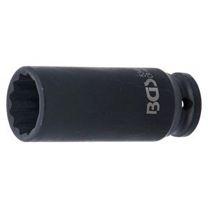 BGS Umetak za teretni utični ključ, dvanaesterokutni, duboki | 12,5 mm (1 /2) | 24 mm