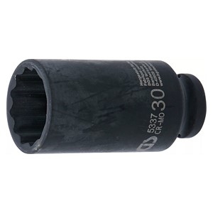 BGS Umetak za teretni utični ključ, dvanaesterokutni, duboki | 12,5 mm (1 /2) | 30 mm