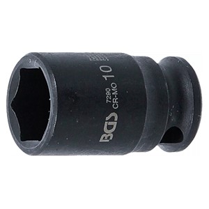 BGS Umetak za teretni utični ključ, šesterokutni | 6,3 mm (1 /4) | 10 mm