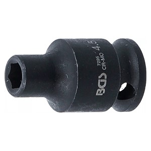 BGS Umetak za teretni utični ključ, šesterokutni | 6,3 mm (1 /4) | 4,5 mm