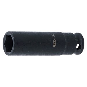 BGS Umetak za teretni utični ključ, šesterokutni, duboki | 6,3 mm (1 /4) | 10 mm