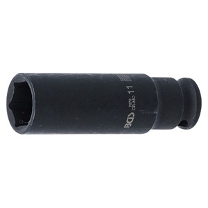 BGS Umetak za teretni utični ključ, šesterokutni, duboki | 6,3 mm (1 /4) | 11 mm