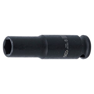 BGS Umetak za teretni utični ključ, šesterokutni, duboki | 6,3 mm (1 /4) | 8 mm