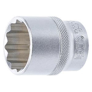 BGS Umetak za utični ključ dvanaesterokutni | 12,5 mm (1 /2) | 27 mm