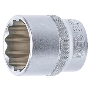 BGS Umetak za utični ključ dvanaesterokutni | 12,5 mm (1 /2) | 28 mm