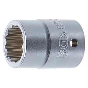 BGS Umetak za utični ključ dvanaesterokutni | 20 mm (3 /4) | 24 mm